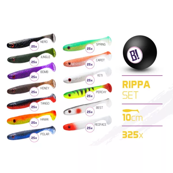 Delphin Súpravy nástrah BOMB Rippa / 325ks 10cm