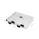 Krabička Delphin TBX Duo 210-12P Clip 210x165x40mm