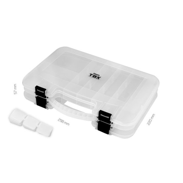 Krabička Delphin TBX Duo 298-12P Clip 298x220x57mm