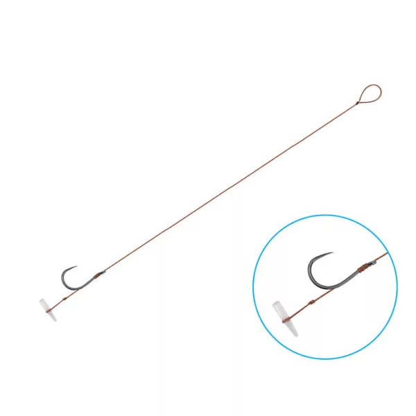 Feeder viazaný háčik Delphin Proxi 8 Quickstop / 6ks 8cm #6 SM