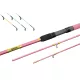 Delphin Queen Feederový prút + 3ks špičiek / 330cm/100gr/3 diely