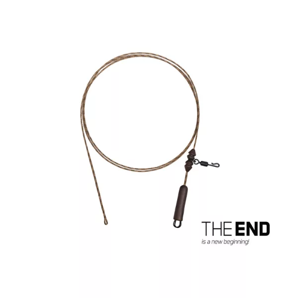 Delphin THE END Leadcore HELI / 3ks Montáž 80cm