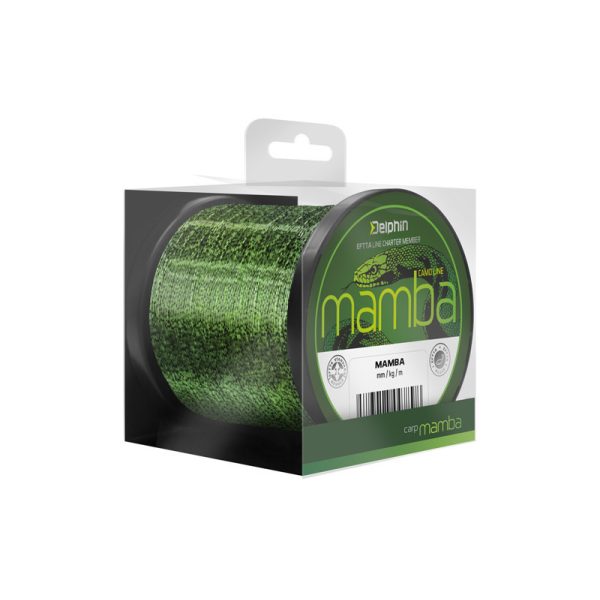 Delphin MAMBA Carp / camou 0,30mm 15,5lbs 600m
