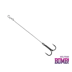 Delphin BOMB! Twisto RIGS Volfrám / 3ks Volfrám 8 6cm