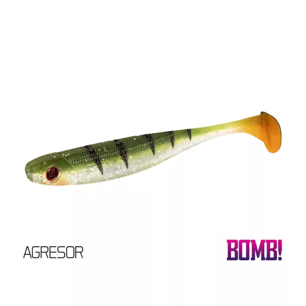 Delphin BOMB! Gumová nástraha Rippa - Agresor 5ks Gumová nástraha 10cm