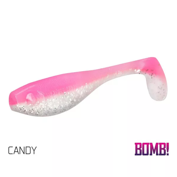 Delphin BOMB! Gumihal Fatty - Candy 5ks Gumová nástraha 12cm