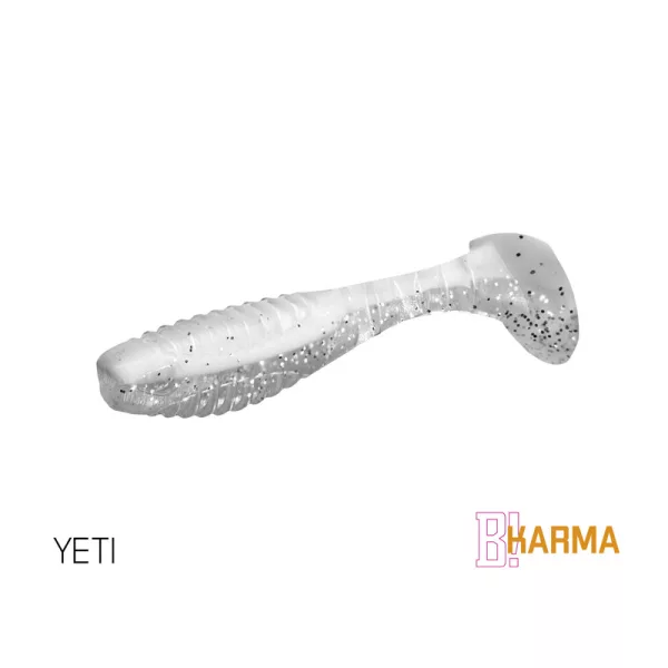 Gumená nástraha Delphin KARMA UVs / 5ks 8cm/YETI
