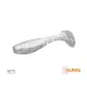 Gumená nástraha Delphin KARMA UVs / 5ks 8cm/YETI