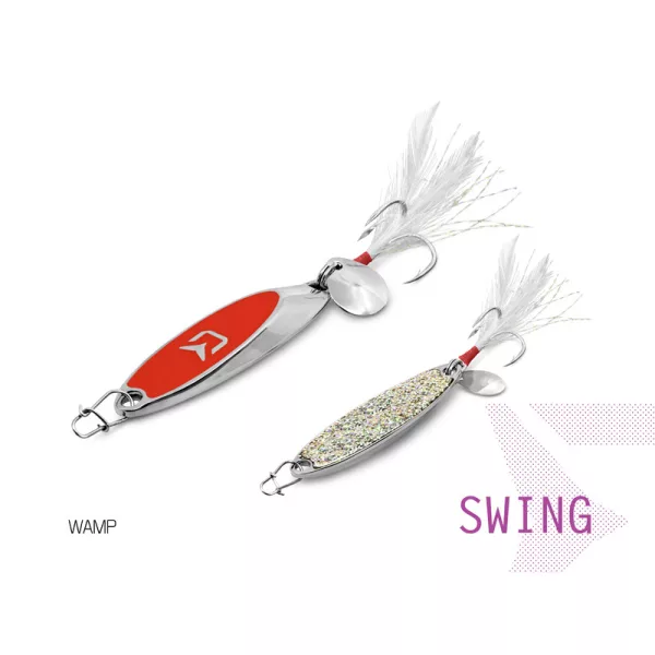 Delphin Blyskáč SWING plošná nástraha 6 15gr Wamp
