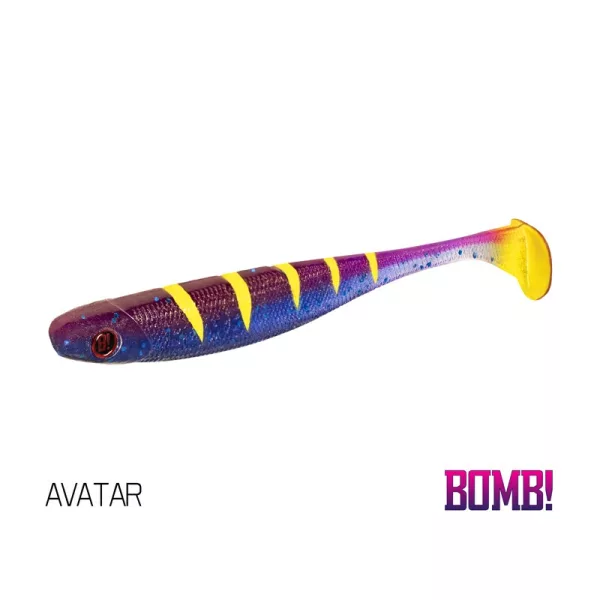 Delphin DuoPACK BOX BOMB! Rippa / 12x 5ks 5cm/AVATAR gumená nástraha