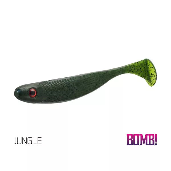 Delphin DuoPACK BOX BOMB! Rippa / 12x 5ks 5cm/JUNGLE gumená nástraha