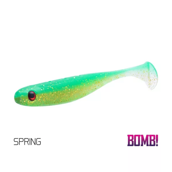 Delphin DuoPACK BOX BOMB! Rippa / 12x 5ks 5cm/SPRING gumená nástraha
