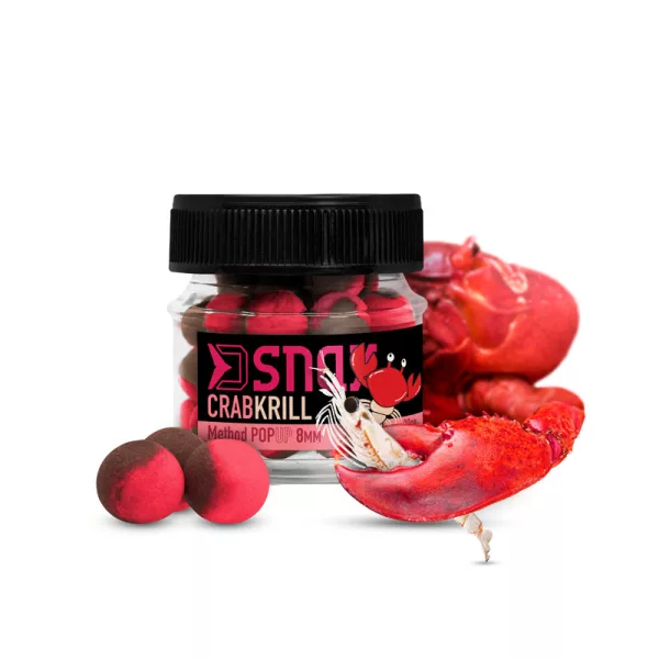 Delphin D SNAX POP nástraha 5.5mm/20g Rak-Krill Pop Up Feeder Nástraha