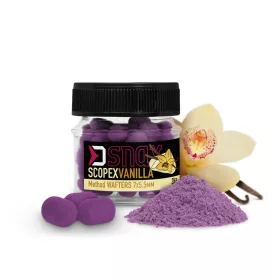   Delphin D SNAX WAFT nástraha 10x7mm/20g Scopex-vanilla wafters