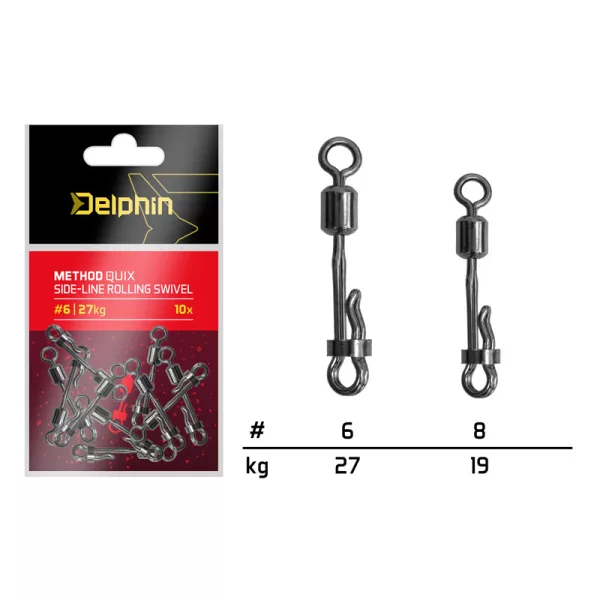 Delphin Method QuiX Bočný obratlík #8 10ks