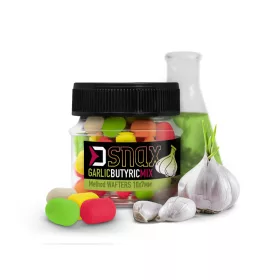   Delphin MIX D SNAX WAFT nástraha 10x7mm/20g Cesnak-Kyselina maslová wafters