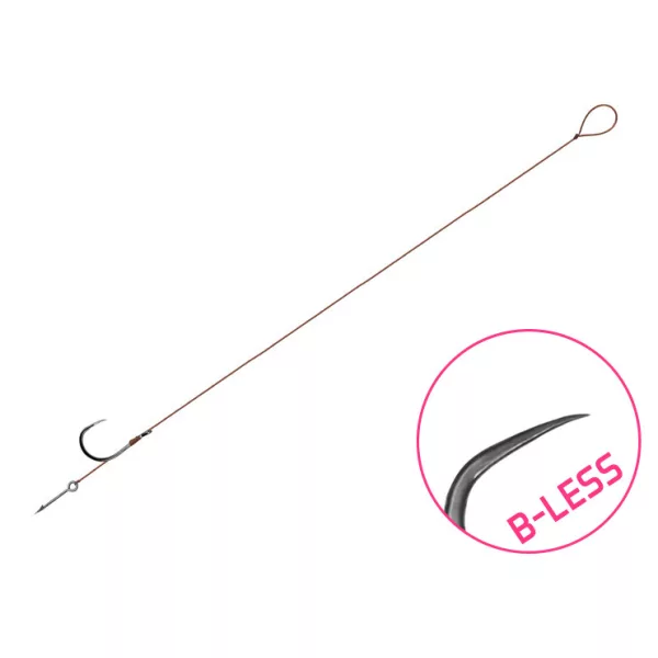 Delphin Proxi Sting Viazaný Háčik 8cm / 0,10mm / B-LESS #6 / Sting 5mm