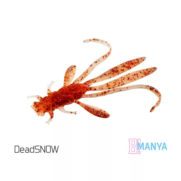 Delphin Manya UVs Nymfa - DeadSnow 10,5cm Plastová nástraha 5ks
