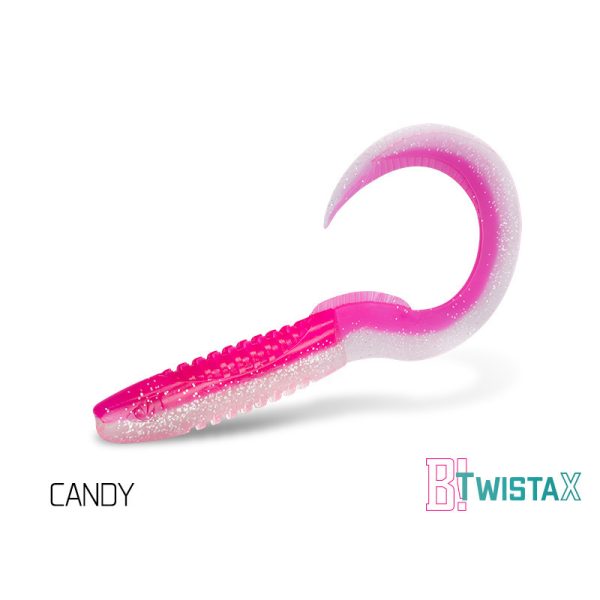 Delphin TwistaX Eeltail UVs - Candy 6cm Plastová Nástraha 5ks