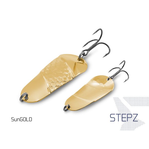 Delphin Stepz StripScale Plávajúca Lyžička #2 10g Sungold
