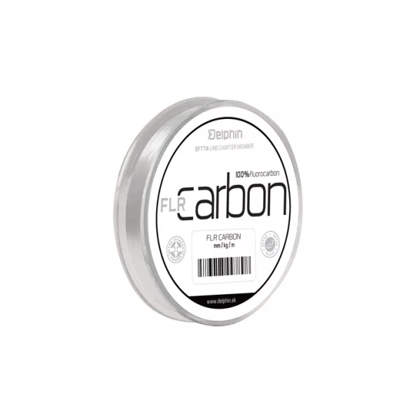 Delphin FLR CARBON - 100% fluorocarbon 0,23mm 50m Monofilný nadväzcový vlasec