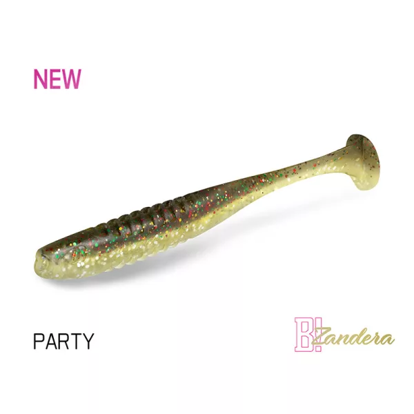 Delphin Zandera UVs Party 10cm Plastová nástraha 5ks