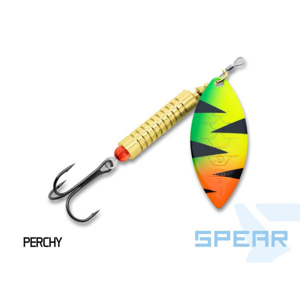 Delphin Spear Spinner Perchy 3gr Rotačka