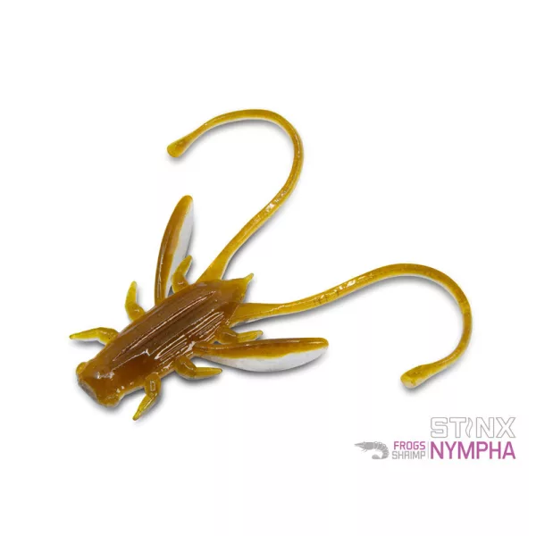 Delphin B! Stinx Nympha Frogs 2,5cm Umelá nástraha 20ks