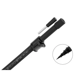 Delphin BlackStix Zemná tyč 80-130cm
