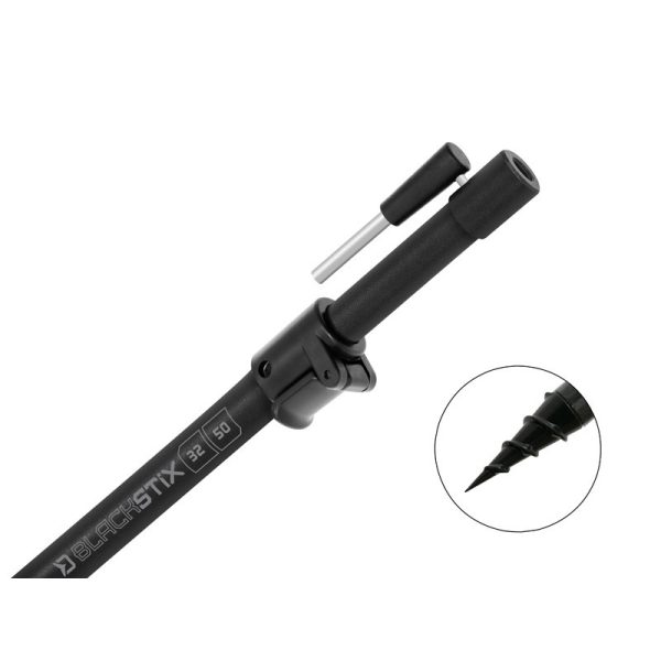 Delphin BlackStix Zemná tyč 110-180cm