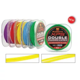 Trabucco Double Fluoro Latex 6/1.0mm 6m Pevná tyčová guma