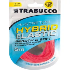  Trabucco HI-Stretch Hybrid Elastic 1,8mm Hybridná guma do biča 5m