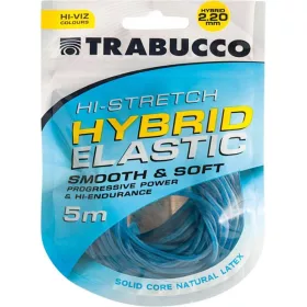   Trabucco HI-Stretch Hybrid Elastic 2,2mm Hybridná guma pre delený prút 5m