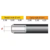Trabucco XPS Cluster Bushes Ptfe Carp Teflónová súprava objímok 2ks