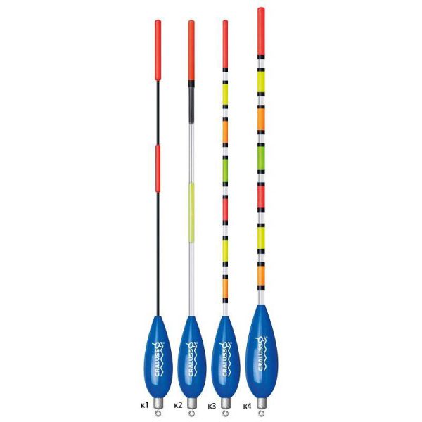 Cralusso Önsúlyos K4 multicolor 6+3gr Waggler plavák