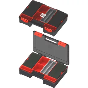   Trabucco FlexiStak Tackle&Feeder BoxSzerelékes Doboz 35x25x8cm