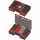 Trabucco FlexiStak Tackle&Feeder BoxSzerelékes Doboz 35x25x8cm
