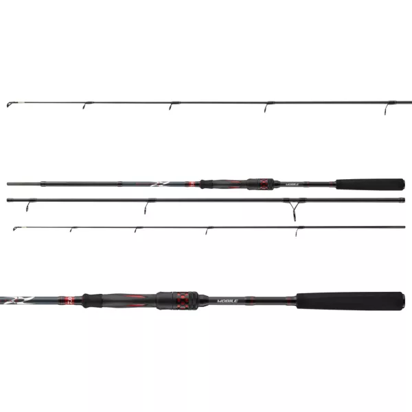 Daiwa Ninja X Mobile Spin 2,45m 5-30gr 3 részes Pergető Bot