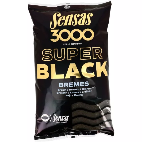 Sensas 3000 Super Black Bream Krmivo 1kg