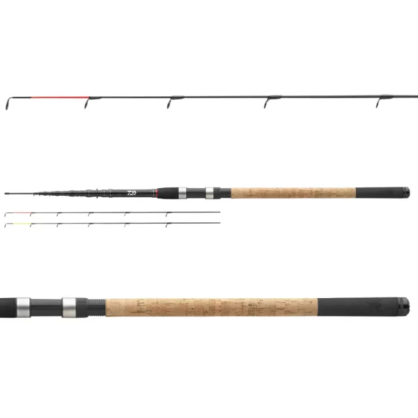 Daiwa Black Widow Tele Feeder 3,60m 120gr 6+2 részes Feeder Bot