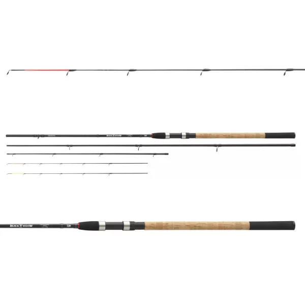 Daiwa Black Widow Feeder 3,30m 100gr 3+2 részes Feeder Bot