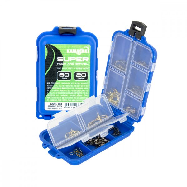 Kamasaki Super Sada Háčikov a Obratlíkov 100 Ks
