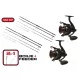 Carp Expert Max2 Double Tip 360cm Rybárska súprava (2ks prút + 2ks navijak 6000)