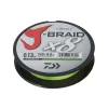 Daiwa J-Braid X8 Chartreuse 0,18mm 150m Fonott Főzsinór