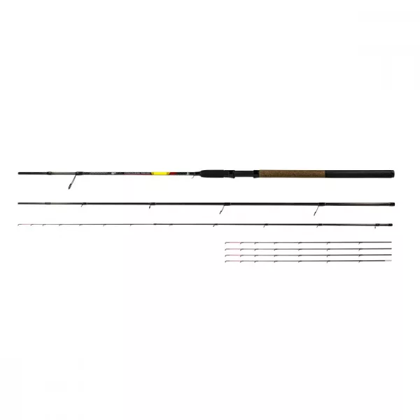 Prút Benzar Concourse Feeder 3+5dielov 20-60G 3,90M
