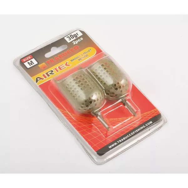 Trabucco Airtek Maggot-Pellet L 30gr Method Košík 2ks