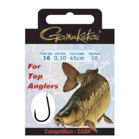   Gamakatsu Predviazaný BKS Bronz 10 10ks/balenie S lopatkou S protihrotom Háčik na boilies