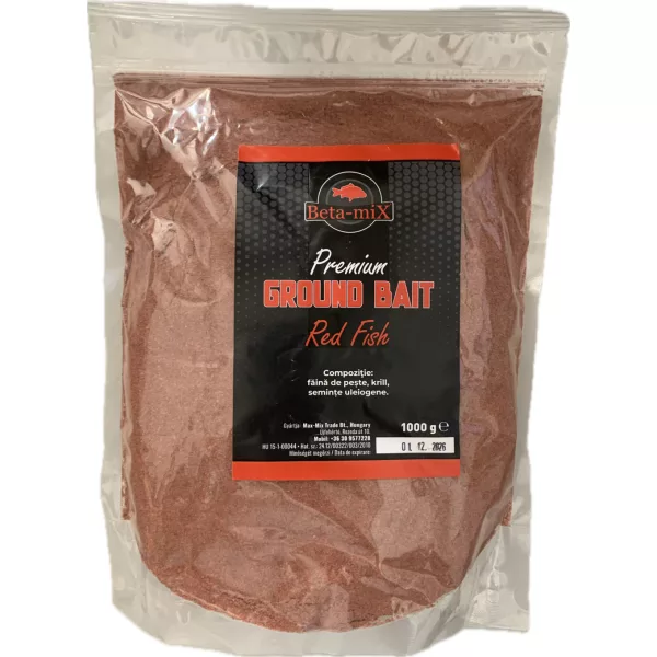 Betamix Krmivo Prémium Red-Fish Krill Method Mix Krab-Chobotnica 1000gr