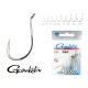 Gamakatsu LS-5314N/500 Strieborný 5/0 6ks/balenie Feeder háčik s očkom a protihrotom
