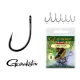 Gamakatsu G-Carp super Čierny 1/0 10ks/balenie Feeder háčik s očkom a protihrotom
